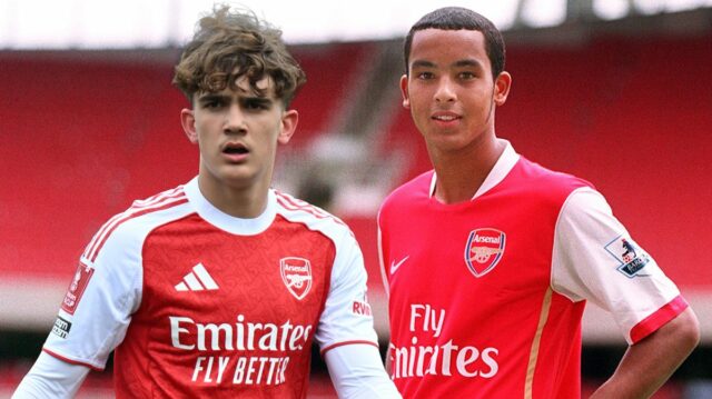 SOUTHAMPTON, ANGLICKO - 28. MÁJ: Theo Walcott zo Southamptonu počas zápasu Premier League medzi Southampton FC a Liverpool FC na St. Mary's Stadium 28. mája 2023 v anglickom Southamptone. (Foto: Matt Watson/Southampton FC cez Getty Images)