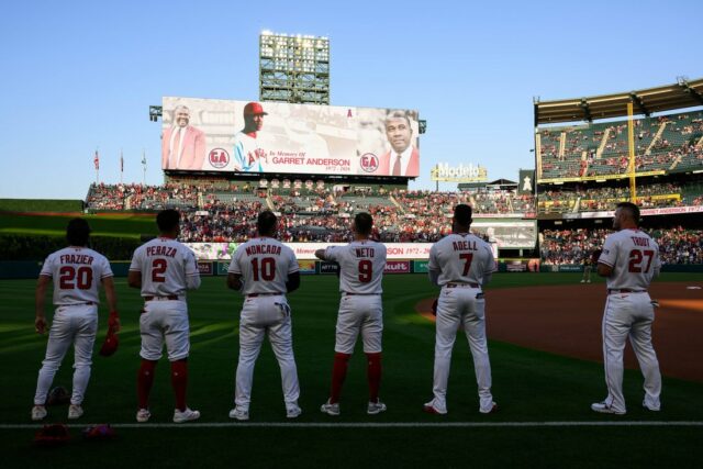 MLB: San Diego Padres v Los Angeles Angels