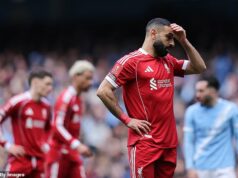 Man City 4:0 Liverpool: Rozlúčkové turné Mohameda Salaha začalo hrozne, pretože The Reds prehrali celý boj tvárou v tvár bezohľadnosti hostiteľov – ak Arne Slot prežije túto sezónu, bude to prekvapenie, píše IAN LADYMAN Hrozí, že rozlúčkové kolo Mohameda Salaha v Liverpoole sa zmení na niečo oveľa temnejšie