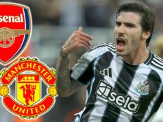 Man Utd a Arsenal zisťujú podmienky prestupu Sandra Tonaliho, keď Newcastle zaujme stanovisko Stredopoliar Newcastlu Sandro Tonali