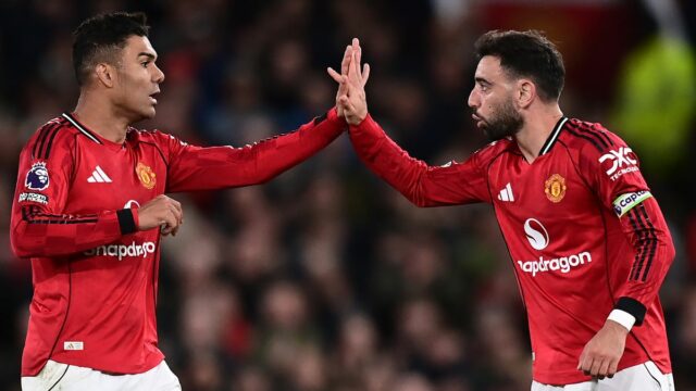 Casemiro a Bruno Fernandes