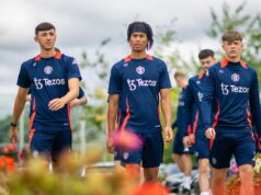 Man Utd draftoval mladíka do prvého tímu počas krízy zranení, keďže chýbajú dve hviezdy Sonny Aljofree počas tréningu