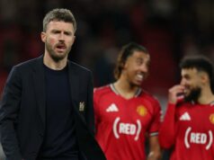 Manchester United sa blíži ku kvalifikácii Ligy majstrov, Carrick hovorí, že práce stále prebiehajú Manchester United sa blíži ku kvalifikácii Ligy majstrov, Carrick hovorí, že práce stále prebiehajú