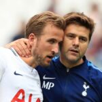 Mauricio Pochettino a Harry Kane počas spoločného pôsobenia v Tottenhame