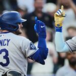 Max Muncy, domáci Dalton Rushing dvakrát pri víťazstve Dodgers nad Rockies