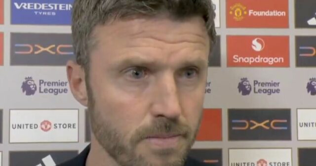 Michael Carrick zúri na rozhodcovi kvôli dvom „šokujúcim“ rozhodnutiam Man Utd v prehre v Leedse | Futbal | Šport

