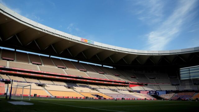 SEVILLA, ŠPANIELSKO - 18. apríla: Celkový pohľad počas Španielskeho pohára, Copa del Rey, finálového zápasu medzi Atleticom de Madrid a Realom Sociedad na štadióne La Cartuja 18. apríla 2026 v španielskej Seville. (Foto: Joaquin Corchero/Europa Press cez Getty Images)