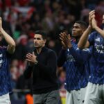 Viktor Gyokeres vyhral a premenil penaltu, aby otvoril skóre pre Arsenal (Getty)