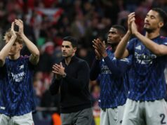 Mikel Arteta má jasný odkaz po remíze Arsenalu s Atleticom Madrid Viktor Gyokeres vyhral a premenil penaltu, aby otvoril skóre pre Arsenal (Getty)