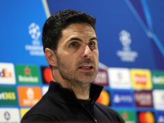 Mikel Arteta poskytuje aktuálne informácie o piatich hviezdach Arsenalu s dvoma zápasmi proti Atléticu Madrid Mikel Arteta, manažér Arsenalu, hovorí pre médiá