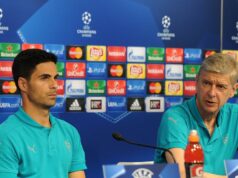 Mikel Arteta povedal, že môže pomstiť najsmutnejšiu chvíľu Arséna Wengera, keď sa Arsenal snaží zapísať do histórie Arséna Wengera porazili Diego Simeone a Atletico Madrid vo svojej poslednej sezóne s Arsenalom, keďže Mikel Arteta chce pomstiť svojho predchodcu.