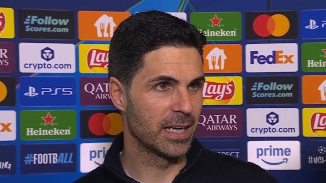 Mikel Arteta v rozhovore po zápase