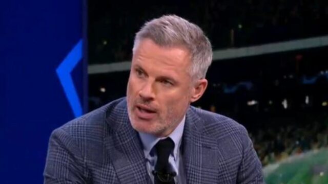 Jamie Carragher vyhodil z Arsenalu varovanie o titule Premier League.