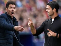 Mikel Arteta zistí, že víťazstvo Arsenalu je škaredé a vyžaduje si ďalšiu úroveň proti Diegovi Simeonemu Diego Simeone a Mikel Arteta sa stretnú v Lige majstrov