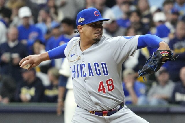 MLB: Play-off-Chicago Cubs v Milwaukee Brewers
