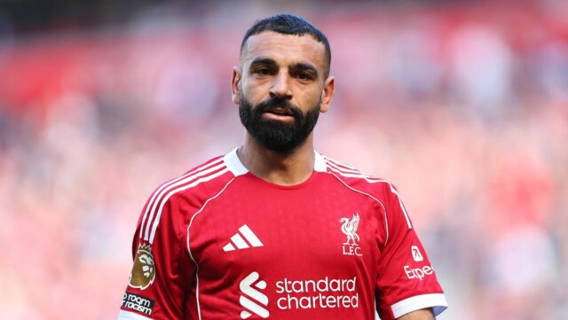 Mohamed Salah z Liverpoolu 