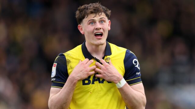 Mladík Tottenhamu Will Lankshear je v tejto sezóne v šampionáte Oxford United v dobrej forme