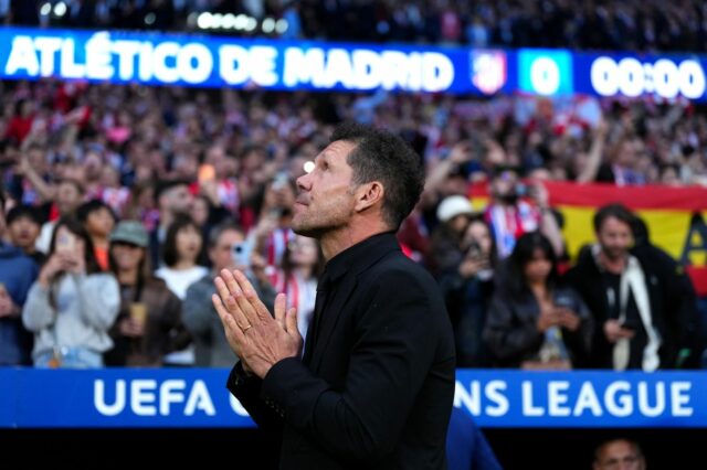 "Musí to byť penalta" - Diego Simeone reaguje na kontroverziu VAR počas žrebu Atletica Madrid-Arsenal

