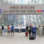 Podľa navrhovaných bezpečnostných opatrení by držitelia lístkov na majstrovstvá sveta museli používať vyhradené vstupy na 32. a 33. ulici, zatiaľ čo pasažieri Amtrak a Long Island Rail Road budú presmerovaní inam (Getty Images).