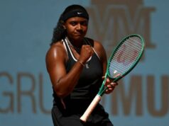 Na čo myslela Hailey Baptiste, keď čelila zápasovým bodom proti Aryne Sabalenkovej v Madride Autor fotografie: Clive Brunskill/Getty Images