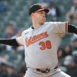 Nadhadzovač Baltimoru Orioles Kyle Bradish sa dopustil mentálnej chyby proti Chicagu White Sox