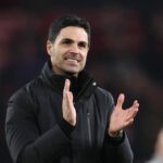 Tréner Arsenalu Mikel Arteta