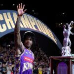 Kendric Davis zo Sydney Kings ocenil publikum po tom, čo bol ocenený MVP série