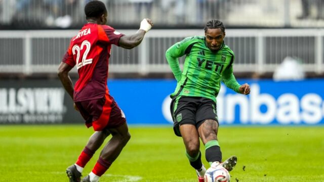 Neskorý gól pomohol Torontu k záchrane nerozhodného výsledku, bod vs. Austin F.C.
