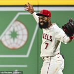 Hviezda Angels Jo Adell ukradla v sobotu večer ťažko uveriteľné tri homeruny