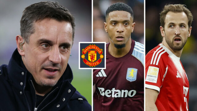 Neville vymenúva tri „realistické“ podpisy Red Devils a tri prestupy „sveta snov“.
