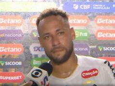 Neymar utrpel reakciu po tom, čo nahnevane tvrdil, že sa rozhodca „prebudil na menštruáciu“ Neymar Jr.