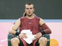 Nočná mora Jacka Drapera pokračuje, pretože stiahnutie z Roland Garros ohrozuje hodnotenie Tenisové majstrovstvá 2025, Billy Jean-King Tennis Centre, Flushing Meadows, New York, USA, 25. 8. 2025 Jack Draper GBR v akcii počas svojho prvého kola zápasu proti Federico Agustin Gomez ARG na US Open 2025 vo Flushing Meadows New York Billy Jean King Tennis Centre, Flushing Meadows New York, USA Copyright: xxwood New York
