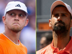 Novak Djokovič medzi šiestimi hráčmi odíde z antukového podujatia Novak Djokovič medzi šiestimi hráčmi odíde z antukového podujatia