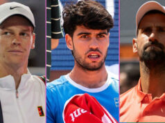 Novak Djokovič sa pripojil k Carlosovi Alcarazovi a Jannikovi Sinnerovi na pochybnom zozname Novak Djokovič sa pripojil k Carlosovi Alcarazovi a Jannikovi Sinnerovi na pochybnom zozname