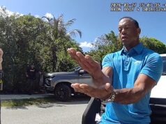 Nové zábery z bodycam ukazujú moment neistoty Tiger Woods neprešiel testom triezvosti a po autonehode je spútaný Na čerstvých záberoch je vidieť Tiger Woods, ktorý neuspel v skúške triezvosti a potom mu nasadili putá