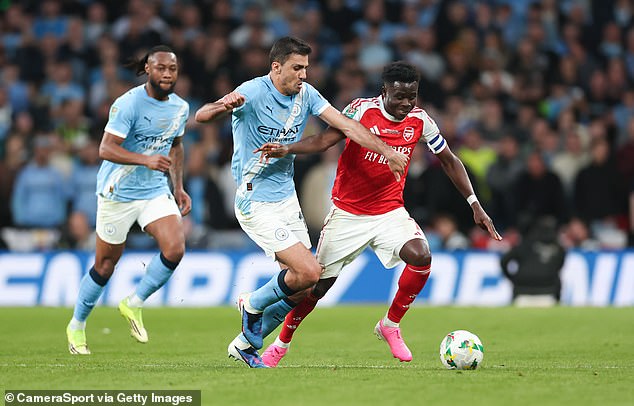 Odhalené: Ako môže nedeľný kritický súboj medzi Arsenalom a Manchestrom Manchester City a Arsenal sa v nedeľu stretnú v obrovskom šesťbodovom súboji o titul na Etihad