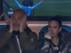 Ohromujúca dcéra Pepa Guardiolu „kradne show“ ako šéf Man City na VAR Pepa Guardiolu predviedla Maria