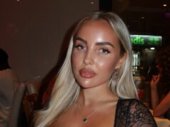 Ohromujúci displej WAG od Colea Palmera v nízkom tope na romantickom výlete Olivia Holder