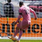 Ortéza Lionela Messiho pomáha Interu Miami poraziť Rapids pred obrovským publikom