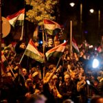 Oslavy v Maďarsku po zosadení Orbána v prelomových voľbách | voľby