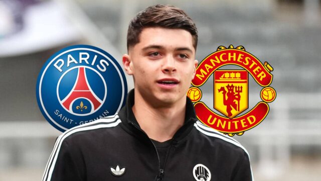PSG bude súperiť s Man Utd o najlepší talent Magpies po dlhodobej prieskumnej misii
