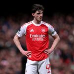 Declan Rice bude pre Arsenal „naozaj dôležitý“, hovorí Patrick Vieira (Getty)