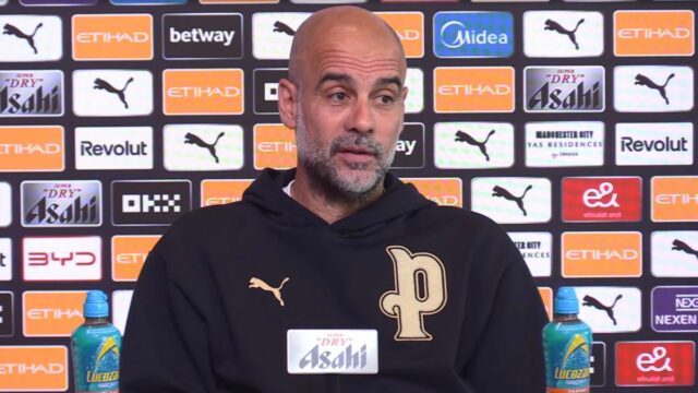 Tlačová konferencia Pepa Guardiolu