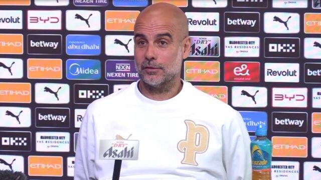 Tlačová konferencia Pep Guardiola