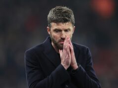 Permutácie piateho miesta Ligy majstrov a to, čo Liverpool a Man Utd dnes večer potrebujú Manažér Manchestru United Michael Carrick počas zápasu Premier League medzi Bournemouthom a Manchestrom United na Vitality Stadium 20. marca 2026 v Bournemouthe, Spojené kráľovstvo