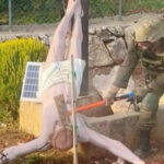 Pobúrenie po tom, čo izraelský vojak znesvätil sochu Ježiša Krista v Libanone | Izrael útočí na Libanon