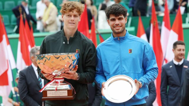 Porovnali veľké tituly Carlosa Alcaraza a Jannika Sinnera Porovnali veľké tituly Carlosa Alcaraza a Jannika Sinnera