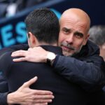 Pep Guardiola a Mikel Arteta