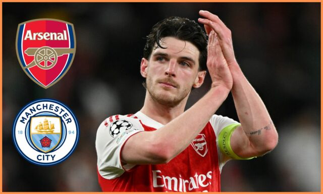 Posolstvo Arsenalu Declan Rice pred Man City
