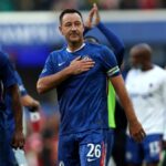 John Terry po zápase Legends medzi Chelsea Legends a Liverpool Legends na Stamford Bridge.